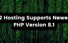 A2 Hosting Supports Newest PHP Version 8.1 logo